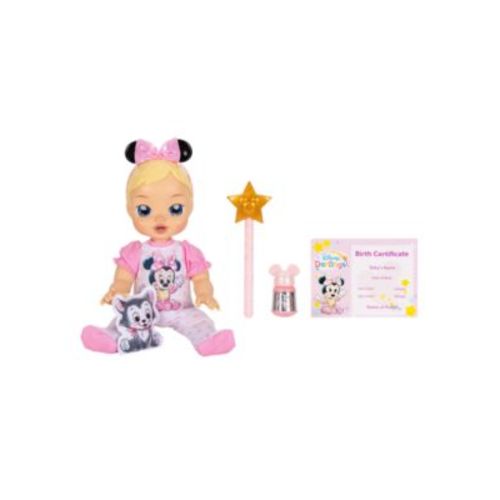 Deluxe Minnie Mouse Blonde Hair, Blue Eyes Feature Doll