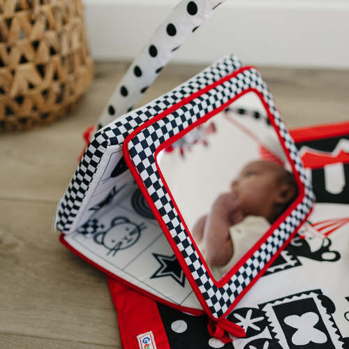 Genius Babies Toys Tummy Time Mirror