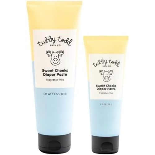 Tubby Todd Sweet Cheeks Diaper Paste, Diaper Rash Cream