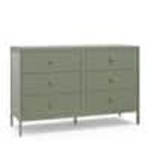 Graco Universal Olive 6 Drawer 51.38 in. Wide Dresser 03716-30A