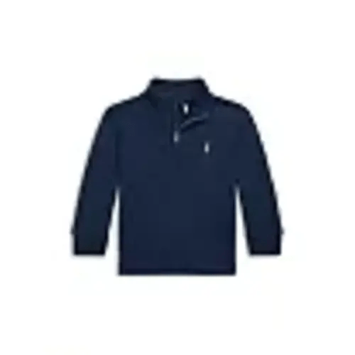 Polo Boys' Interlock Quarter Zip Pullover - Baby