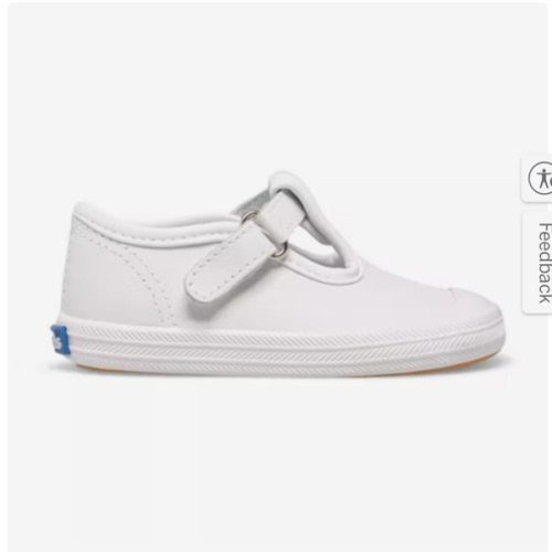 Keds Infant Champion Lace Toe Cap T-Strap - Free Shipping | KEDS