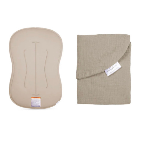 Lounger Curve + Muslin Cover Set | Birch