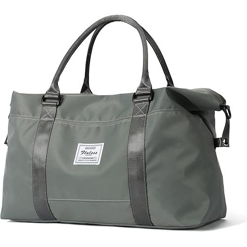 Travel Duffel Bag,Sports Tote Gym Bag,Shoulder Weekender Overnight Bag for Women