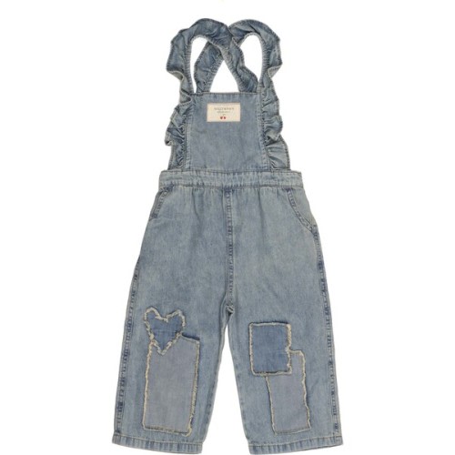 Pinafore Jumpsuit, Denim - Wild Wawa | Maisonette