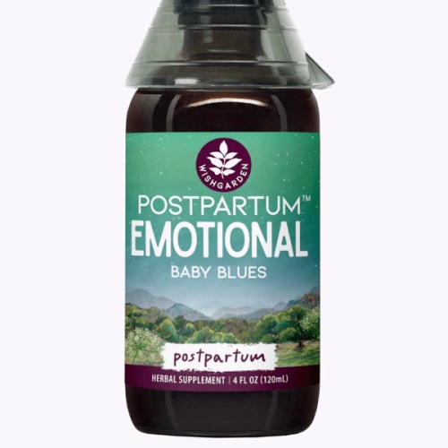 Postpartum Emotional Baby Blues tincture by Wishgarden | In His Hands