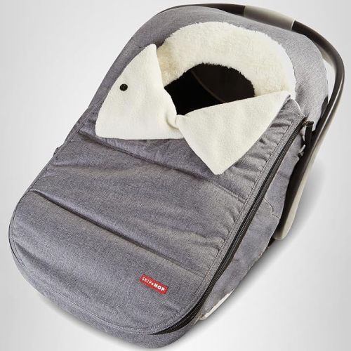Skip Hop Winter Car Seat Cover, Stroll & Go, Heather Grey