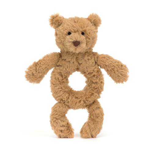 Jellycat Bartholomew Bear Ring Rattle - The Sandbox Children's Boutique