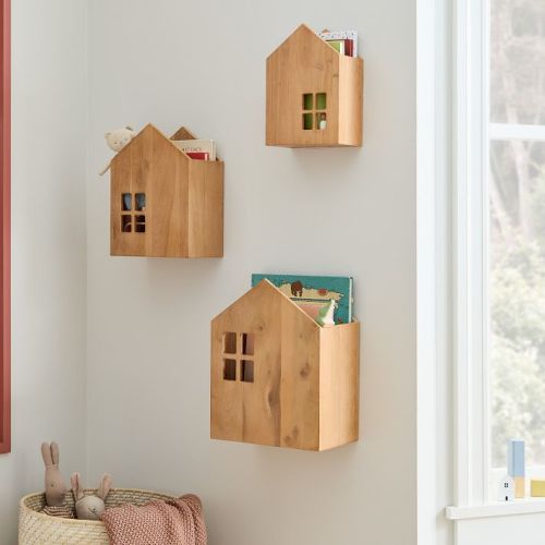 House Wall Pockets (Set of 3)