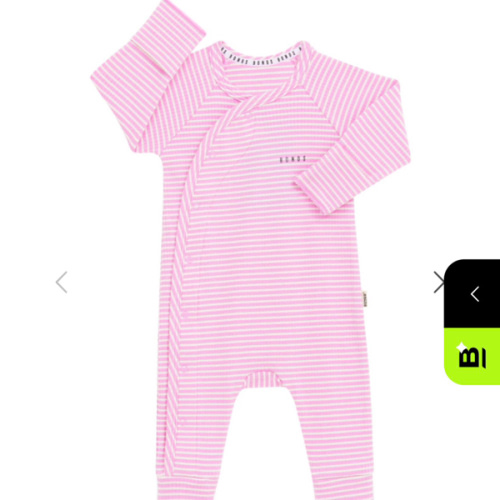 Bonds Wide Needle Rib Coverall | Baby Baby Coverall | BWCJA