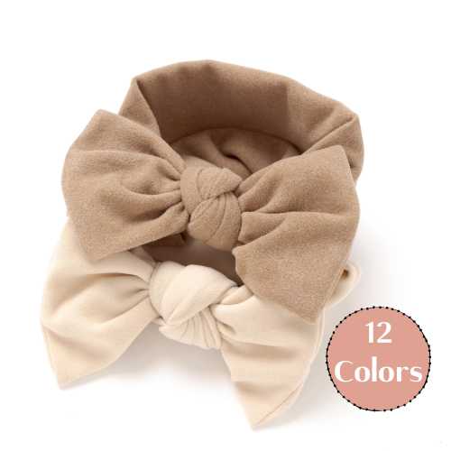 Baby Girl Headbands, Soft Big Bow Headband, Winter Baby Headband, Baby Girl Headwrap, Toddler Bow Headband, Baby Turbans,  Baby Girl Bows LN