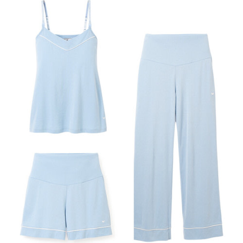 Maternity Basics Set, Periwinkle - Petite Plume | Maisonette