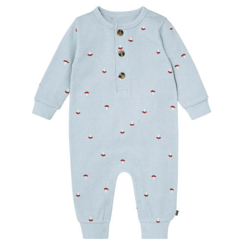 Baby Boys Blue Mushroom Long Leg Slouch Romper – Gerber Childrenswear