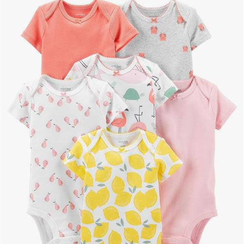 Simple Joys by Carter's Baby Girls' 6-Pack Sleeveless Bodysuit