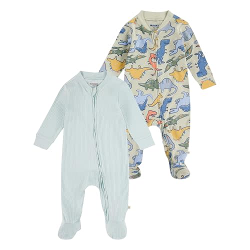 HUGGIES baby-boys 2-pack Footed Coverall