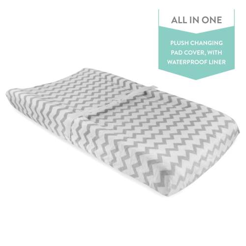 Waterproof Plush Changing Pad Cover – Ely's & Co.