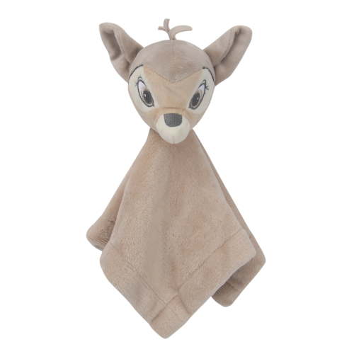 Lambs & Ivy Disney Baby Bambi Deer Infant Security Blanket - Taupe