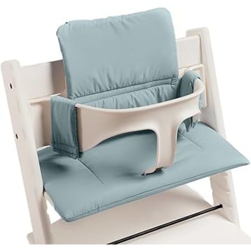 Cushion Compatible with Stokke Tripp Trapp - Waterproof Soft Seat Cushion for Infants, Babies & Toddlers - High Chair Accessories, Easy to Install, Easy to Clean - Mint