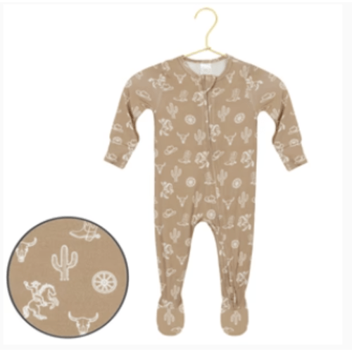 Wyatt Zipper Footies