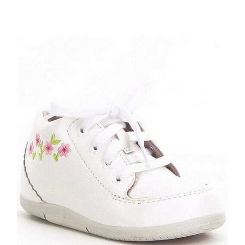 Stride Rite Girls' SRT Emilia Flower Detail Walkers (Infant)