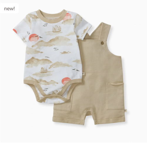 Fishing Boats Baby Boy Bodysuit & Romper Set