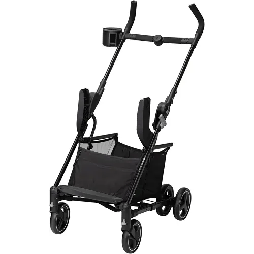 Maxi-Cosi Maxi-Taxi Xt Baby Stroller, Car Seat Caddy, Ultra Compact, Travel System with Ample Storage, Black,