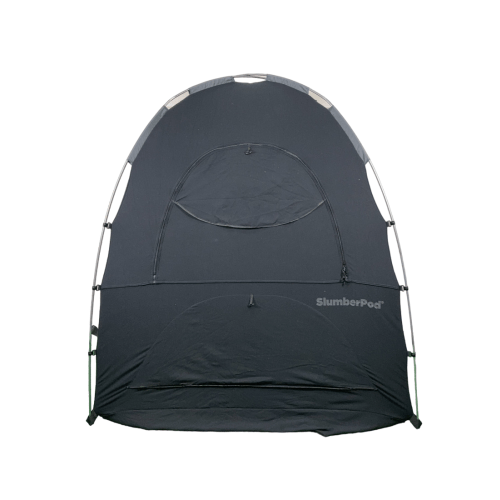 SlumberPod 3.0 Sleep Canopy, Black with Gray Accents