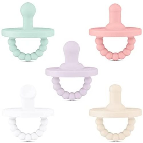 Ryan & Rose Cutie PAT Pacifier Teether (Starter Kit, Girl)
