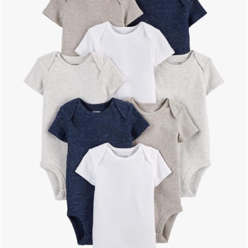 Simple Joys by Carter's Baby 8-Pack Short-Sleeve Bodysuit