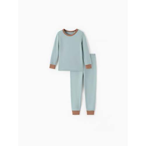 Baby 2-piece Tencel Modal Pajamas Set for Girls / Boys ( Snug-Fitting ) Green