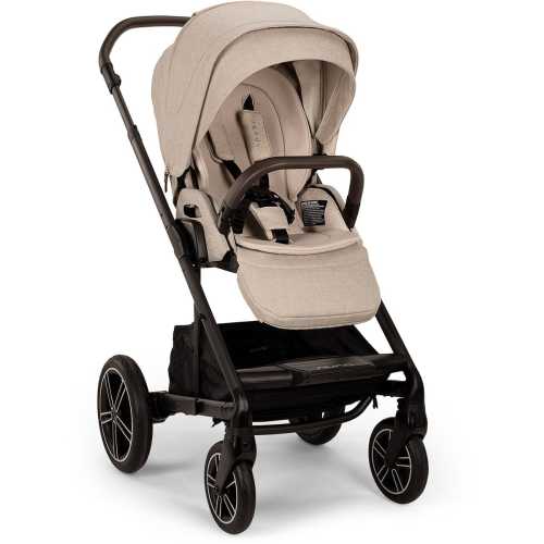 Nuna MIXX Next Stroller with Magnetic Buckle - Biscotti
