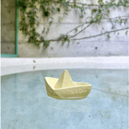 Origami Boat Vanilla Bath Toy