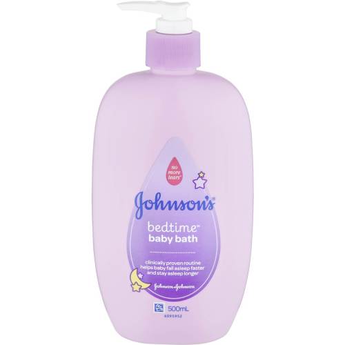 Johnson's Bedtime Gentle Calming Scented Tear Free Baby Bath 500mL