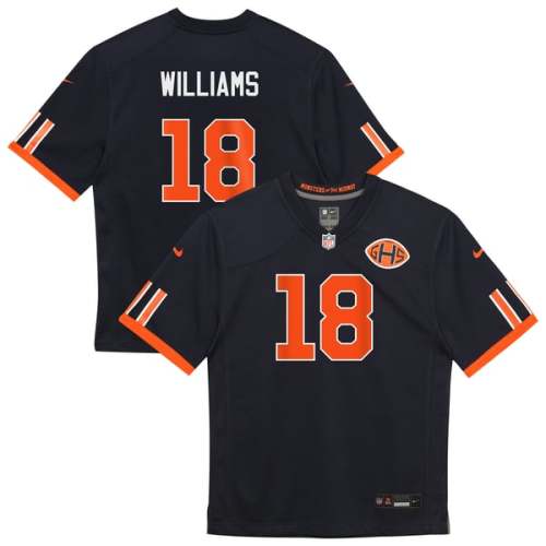 Toddler Nike Caleb Williams Navy Chicago Bears 2026 Rivalries Collection Game Jersey
