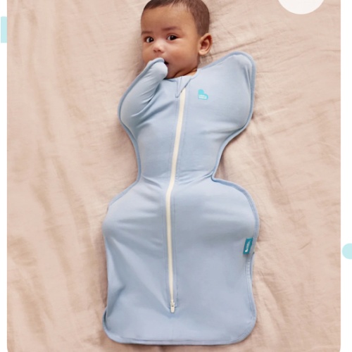 Swaddle Up™ 0.2 TOG Cotton Soft Blue
