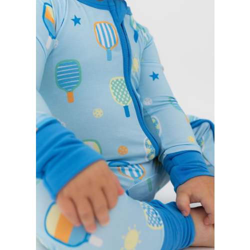 Pickle Ball Blue Zippy | 0-3M