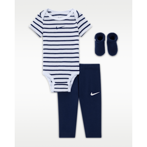 Nike Baby Bodysuit, Pants, and Terry Socks 3-Piece Set. Nike.com