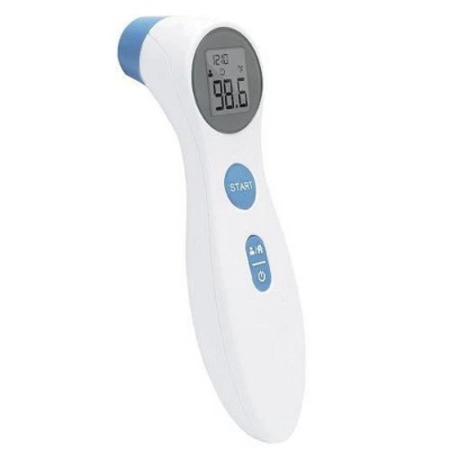 Link Infrared Thermometer Non-Contact Digital Thermometer, Fast 1-Second Reading, Memory Recall, Touch-Free Hygienic Design, Baby, Adult, Infant Use