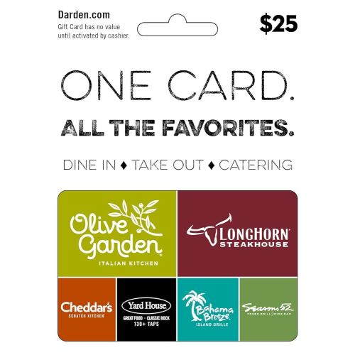 Darden Restaurants Gift Card $25