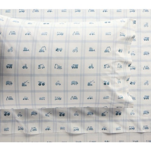 Bria Hammel Construction Organic Cotton Sheet Set