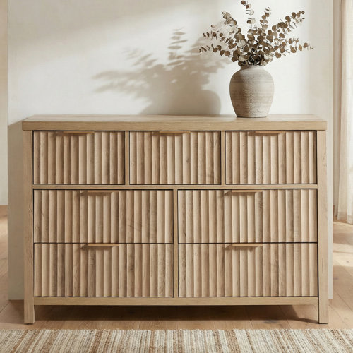 Ebern Designs Arrilla 46.5'' W 7 - Drawer Dresser & Reviews | Wayfair