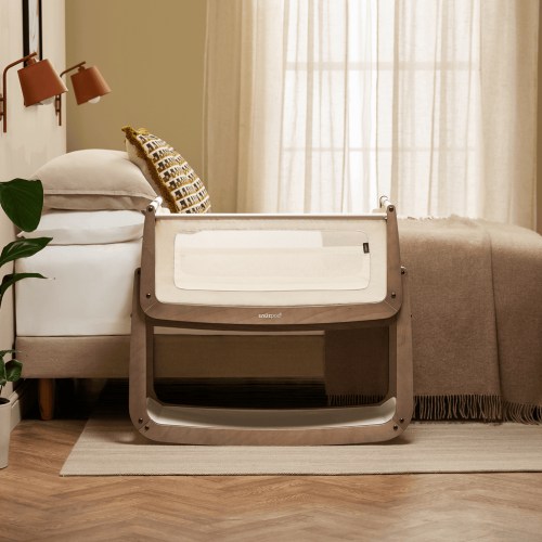 Snüz | SnuzPod5 Bedside Crib Walnut ‐ Snuz