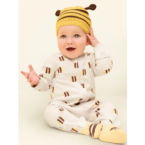 2-Way-Zip Sleep & Play Footed One-Piece for Baby