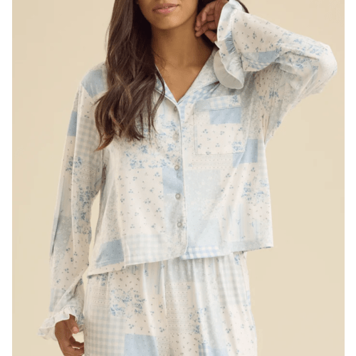 Junia Patchwork Sleep Top
