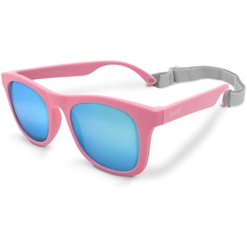 JAN & JUL Baby Toddler Kids’ Flexible UV-400 Polarized Sun-glasses with Strap for Girls Boys