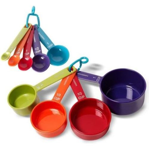 Colorful Nesting Stackable Cups & Spoons | Bath Toy