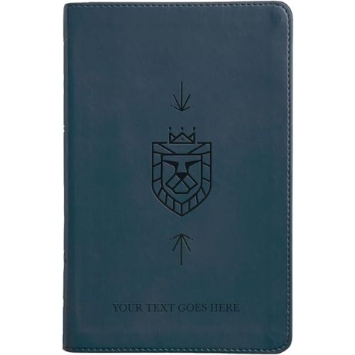 Personalized ESV Kids Bible English Standard Version Faux Leather Holy Bible for Church, School, or Bible Study - Custom Name Engraving | Ideal for Christian & Religious Celebrations | Blue