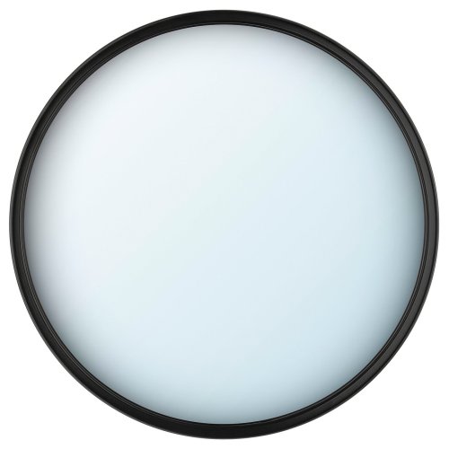 SVARTBJÖRK Decorative convex mirror - black 16 1/8 "