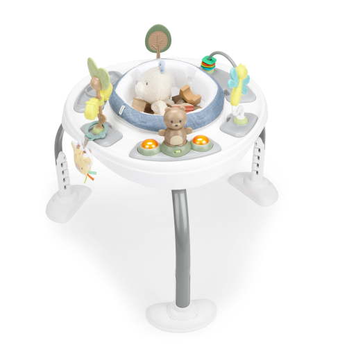 Ingenuity Chambray 2-in-1 Baby Jumper and Activity Center, Ages 6–24+ Months