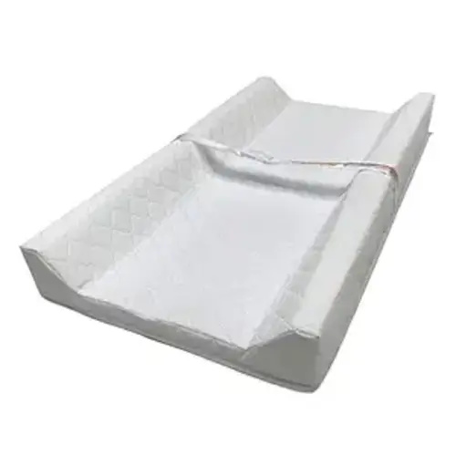 Ingenuity Contoured Changing Pad – Includes Waterproof Changing Liner and Safety Fastening Strap with Quick-Release Buckle